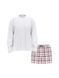 Піжамний комплект Flannel Long-Sleeve Short Tee-Jama Set 27126202 фото 4