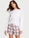 Піжамний комплект Flannel Long-Sleeve Short Tee-Jama Set 27126202 фото 1