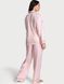 Піжамний комплект Victoria's Secret  Signature Satin Long Pajama Set 11271604 фото 2