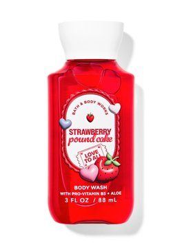 Гель для душу Bath&Body Works - Strawberry Pound Cake 028011714 фото