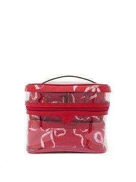 Косметичка LIPSTICK RED BOWS 4IN1 MAKEUP BAG  876980 фото