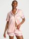 Піжамний комплект Victoria's Secret Signature Satin Short Pajama Set 11271531 фото 1