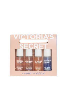 Подарунковий набір 4 спреї Hair & Body Mini Mist Gift Set від Victoria's Secret 6543 фото