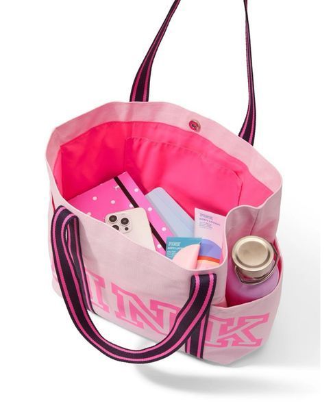 Сумка PINK Canvas Tote Bag 27314052 фото