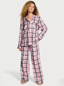 Піжамний комплект Flannel Long Pajama Set 27111138 фото