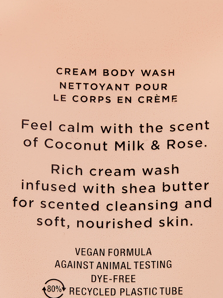 Кремовий гель для душу Victoria's Secret - Coconut Milk & Rose 10063 фото