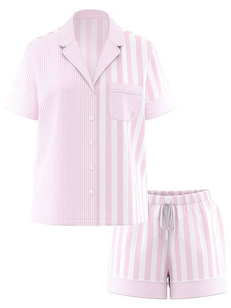 Піжамний комплект Victoria's Secret Heritage Cotton Short Pajama Set 27480 фото