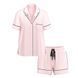 Піжамний комплект Victoria's Secret Heritage Cotton Short Pajama Set 27157553 фото 3