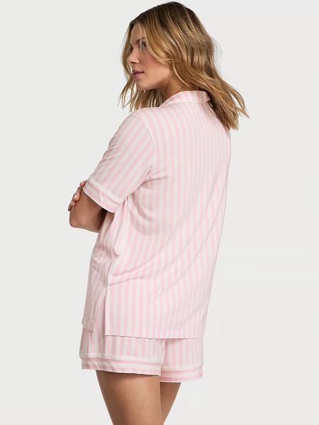 Піжамний комплект SoSoft Modal Bow Short Pajama Set 11249805 фото