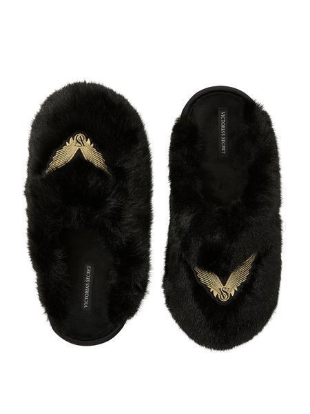 Тапочки Victoria's Secret Luxe Plush Closed-Toe Slippers 11275017 фото