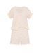 Піжамний комплект Victoria's Secret Cotton Dream Puff-Sleeve Short Pajama Set 11281194 фото 3