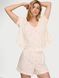 Піжамний комплект Victoria's Secret Cotton Dream Puff-Sleeve Short Pajama Set 11281194 фото 1