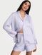 Піжамний комплект Victoria's Secret Signature Satin Long-Sleeve Short Pajama Set 27229961 фото 1