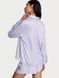 Піжамний комплект Victoria's Secret Signature Satin Long-Sleeve Short Pajama Set 27229961 фото 2