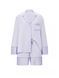 Піжамний комплект Victoria's Secret Signature Satin Long-Sleeve Short Pajama Set 27229961 фото 3